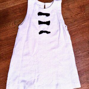 Zara holiday dress white and black